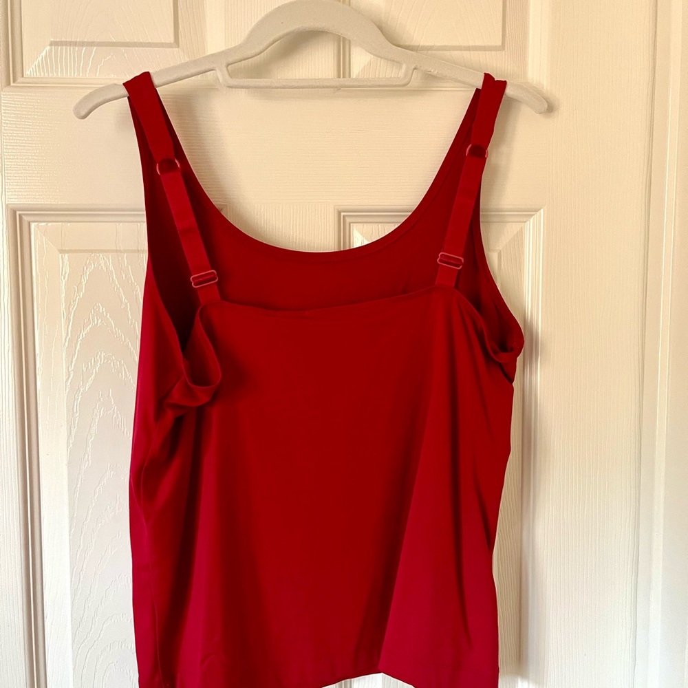 Chico’s stretchy red tank - Picture 2 of 7